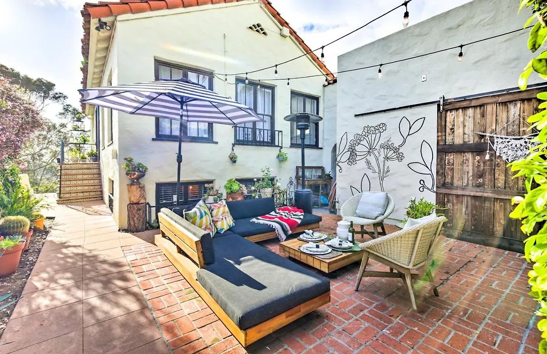 Beautiful Boho-Chic San Diego Home With Ocean View!-1