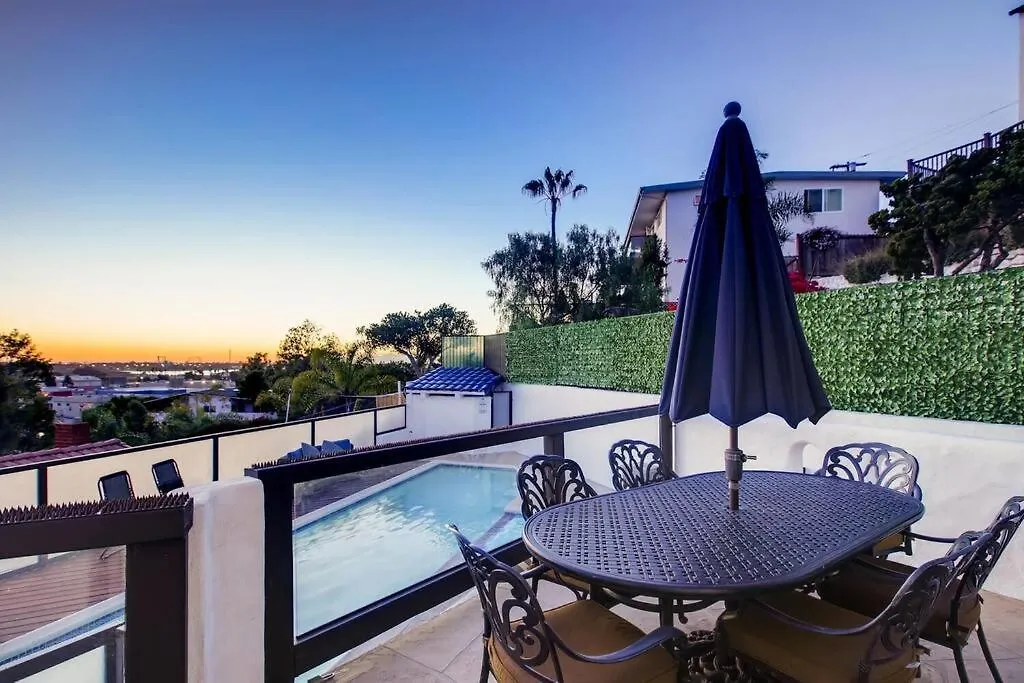 San Diego Villa With Pool,Jacuzzi And Sunset-Views-1